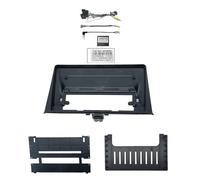 Marco Radio Adaptador para Citroen para Berlingo 2021 2022 10,1 Pulgadas Radio para Coche Marco DVD Android Adaptador Conexión Audio Kits Conjunto de Panel de Radio(Frame Cable Canbus)