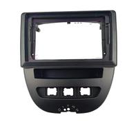 Marco Radio Adaptador para Citroen para C1 2005-2014 7/9/10.1 Pulgadas Marco Radio Coche Fascia Dash Kit Unidad Principal DVD Panel Cubierta Estéreo Conjunto de Panel de Radio(9INCH)