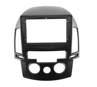 Marco Radio Adaptador para Hyundai para I30 1 FD 2007-2011 9 Pulgadas 2DIN Panel Estéreo Arnés Conector Cable Adaptador Cable Alimentación Conjunto de Panel de Radio(Frame MT-9 Inch)