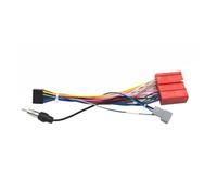 Marco Radio Adaptador para Nissan para Lafesta High Star 10-15 9 Pulgadas Audio De Coche Fascia Dash Kit DVD Panel Estéreo Cubierta + Cable Doble Conjunto de Panel de Radio(Power Cord)