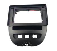 Marco Radio Adaptador para Toyota para Aygo 2005-2014 7/9/10.1 Pulgadas Marco Radio Coche Fascia Dash Kit Unidad Principal DVD Panel Estéreo Cubierta Conjunto de Panel de Radio(10.1INCH)