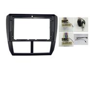 Marco Radio Android para Subaru para Forester 3 SH para Impreza WRX XV 2007-2012 Panel Estéreo 9 Pulgadas con Arnés Cables 16 Pines(Frame Cable)