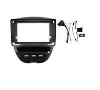 Marco Radio Audio Android 9 Pulgadas Kit Montaje Panel Dvd Cable Para Citroen C1 2005-2014 Panel instrumentos automotrices(Alambre de marco)