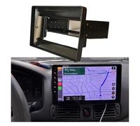 Marco Radio Coche 1 DIN 9 10 Pulgadas Universal | Radio Estéreo Coche Fascia Pantalla Táctil Autoradio Reproductor MP5 Marco Placa Adaptador Panel Navegación(1 din 9inch)