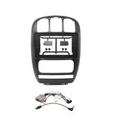 Marco Radio Coche 10,1 Pulgadas 25.654cm 2 DIN para Chrysler para Grand para Voyager para Dodge para Caravan 2006-2012 Marco Radio CanBus Panel Kit Montaje(Frame Cable)