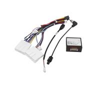 Marco Radio Coche 10,1 Pulgadas 25.654cm para TRAFIC para Opel para VIVARO para X83 2010-2014 Canbus Radio Android Arnés Pantallas Navegación Tablero(Cable Canbus-B)