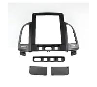 Marco Radio Coche 9,7 Pulgadas para Hyundai para Santafe 2006-2012 Radio Fascias Marco Estéreo Android 2 DIN Unidad Principal Panel Embellecedor Tablero