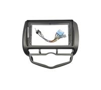 Marco Radio Coche 9 Pulgadas para Ajuste para Jazz para City 2002-2008 Radio Coche Fascia Android Dash Marco Instalación del Kit(Right AT Frame Cable)