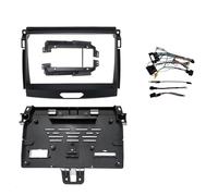 Marco Radio Coche 9 Pulgadas para Ranger 2016-2019 Radio Fascias Android MP5 Reproductor Estéreo 2Din Unidad Principal Marco Panel(Frame Wire A)