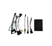 Marco Radio Coche 9 Pulgadas para Ranger 2016-2019 Radio Fascias Android MP5 Reproductor Estéreo 2Din Unidad Principal Marco Panel(Wire)