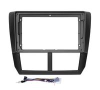 Marco Radio Coche 9 Pulgadas para Subaru para Forester para Impreza 2007-2012 Kit Marco Radio Coche Estéreo Panel Montaje Bisel Placa Frontal Centro(Power Cord Only)