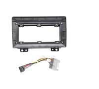 Marco Radio Coche Adaptador Panel Radio Audio Android para Ford para Fiesta 2002-2005 9 Pulgadas(Frame Cable)
