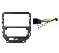 Marco Radio Coche Fascia Radio Coche 9 Pulgadas para Golf para Bora MK4 2006 Marco Estéreo DVD Placa Montaje Bisel Instalación Tablero Marco Radio para Coche(Frame Wire)