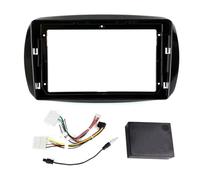 Marco Radio Coche Instalación En Tablero Bisel para Mercedes para Benz para Smart 453 para Fortwo 2014 2015 2016 2017 2018 2019 2020 POMPOMPUR