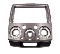 Marco Radio Coche Marco Panel para Radio DVD Coche para Mazda BT-50 2006 2007 2008 2009 2010 2011 con Bisel Frontal Doble 2 DIN WEFOLCC