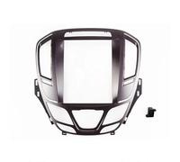 Marco Radio Coche Marco para Radio Coche 9.7 Pulgadas Android MP5 Reproductor GPS Panel Unidad Principal 2 DIN Cubierta Tablero para Opel para Insignia 2014-2018(Only Frame,Marrón)