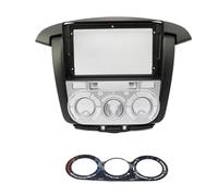 Marco Radio Coche Marco Radio 9 Pulgadas con Aire Acondicionado Manual Automático Accesorios para Coche Reproductor DVD Radio para Toyota para Innova 2007-2010