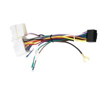 Marco Radio Coche Marco Radio Adaptador Conexión Android Fascia 9 Pulgadas Kit Tablero para Grandis 2003-2011 Arnés Cable Canbus(A)