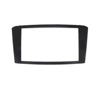 Marco Radio Coche Panel Estéreo Doble 2 DIN Radio DVD Tablero Kit De Instalación Embellecedor Marco Cubierta para Toyota para Avensis 2002-2008 Fascia Marco(Black,178X102mm)
