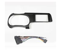 Marco Radio Coche para Hyundai para I10 2019-2020 Marco Audio Coche Adaptador Ajuste Kits Embellecedor Tablero Panel Android Reproductor DVD(Left Wheel Cable)