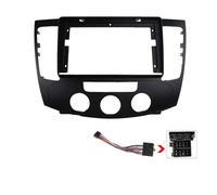 Marco Radio Coche para Hyundai para Sonata para NFC 2009 2010 9 Pulgadas Radio Fascias Android GPS MP5 2 DIN Unidad Principal Panel Dash Marco Instalar(MT AN Cable)