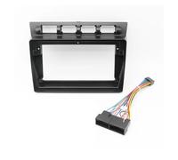 Marco Radio Coche para Kia para Picanto para Morning para Euro para Star 2004-2007 Marco 9 Pulgadas Adaptador Fascia Android Radio Audio Dash Kit Panel Ajuste(Frame Cable-A)