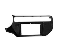 Marco Radio Coche para Kia para Rio 2015-2017 9 Pulgadas 2 DIN CD DVD Marco Panel Radio Reproductor Adaptador Conexión Audio Embellecedor Tablero