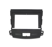 Marco Radio Coche para Mitsubishi para Outlander Kit Radio 2 DIN Instalación Audio DVD Estéreo Panel Instrumentos Marco Embellecedor Placa Frontal(9 Inch)
