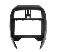 Marco Radio Coche para Nissan para Marzo para Micra K13 2013-2017 9 Pulgadas Radio Coche MP5 Marco Panel Carcasa 2 Unidad Principal DIN Marco Radio para Coche(Fascia)