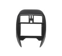 Marco Radio Coche para Nissan para Micra para Marzo K13 2013-2017 Kit Marco Radio Coche Estéreo Reajuste Fascia Panel Salpicadero Bisel Montaje(Fascia)