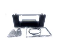Marco Radio Coche para Serie 5 E39 1995-2003 1DIN Reproductor CD Marco Radio Panel Salpicadero Estéreo Coche Modelo Caja Almacenamiento(Frame with Storage)
