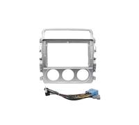 Marco Radio Coche para Suzuki para Liana 2006-2013 Radio Estéreo 9 Pulgadas Reproductor MP5 Android Unidad Principal 2DIN Marco Panel Embellecedor Instalación(Frame and Cables)