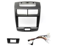 Marco Radio Coche para Toyota para AVANZA 2012 Marco Radio 9 Pulgadas para Coche Instalación Panel Reproductor Android Adaptador Cubierta Embellecedor(Frame with Cable)
