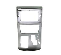 Marco Radio Coche para Toyota para Lphard 20 2008 10.1 Pulgadas Radio Coche Android Marco Reproductor Cabeza Panel Tablero Carcasa Marco Radio para Coche(Silver Frame)