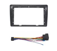 Marco Radio Coche para Volvo para S40 1995-2004 Kit Marco Radio Coche Reinstalación Estéreo Panel Instrumentos Fascia Bisel(Fascia and Cable)