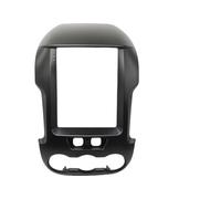 Marco Radio Coche Radio 9,7 Pulgadas 2 DIN para Ford para Ranger 2012-2015 Radio Fascias Estilo Tesla Marco Multimedia Vídeo Navegación DVD Panel Embellecedor(Only Black Frame)