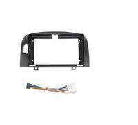 Marco Radio Coche Radio 9 Pulgadas 22,86 Cm para Hyundai NF para Sonata 2006 Pantalla Audio Estéreo Android Cables Navegación Multimedia Marco Arnés(Frame Cable-A)