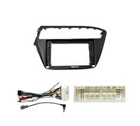Marco Radio Coche Radio Estéreo Android 9 Pulgadas para Hyundai para I20 2018 2019 Reproductor MP5 Unidad Principal 2 DIN Panel Instalación Navegación(LHD-Frame Wire-B)