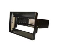 Marco Radio Coche Radio Estéreo Universal Coche 1 DIN, 9 10 Pulgadas Pantalla Táctil Reproductor MP5 Marco Placa Adaptadora Panel Navegación(B)