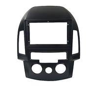 Marco Radio Coche Radio para Hyundai para I30 2008-2011 AT/MT AC Car Fascia Marco DVD Doble DIN Adaptador Conexión Audio 9 Pulgadas Panel Tablero(Only Frame MT)