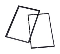 Marco Radio Coche Reproductor DVD Radio Panel Biselado para Tablero Instalación 2Din para Transporter Sharan para Polo para Golf para Bora