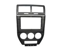 Marco Radio de Coche Embellecedor De Panel para Radio De Coche De 2 DIN Y 10.1 Pulgadas para Jeep para Compass Y para Patriot 2007, 2008 Y 2009