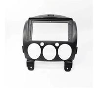 Marco Radio de Coche Kit De Montaje para Radio Y Panel De Instrumentos De para Mazda 2 Y para Demio 2007-2014 9 Pulgadas, Adaptador para Marco De Coche(Frame)
