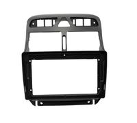 Marco Radio de Coche Marco De DVD De 9 Pulgadas para Peugeot 307 307CC 2002-2013, Panel Embellecedor De Audio para Salpicadero. FHCBUTAE(Frame-Black)