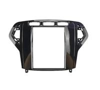 Marco Radio de Coche Marco De Radio para Coche De 9,7 Pulgadas para Ford para Mondeo 2007-2010 2 DIN Estilo Tesla Android MP5 Unidad Principal Kit De Panel Montaje Audio(Black Frame canbus)