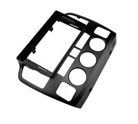 Marco Radio de Coche Marco del Panel De Navegación del Salpicadero para Radio De Coche para Suzuki para Grand Vitara XL-7 (2001-2006)(Black)