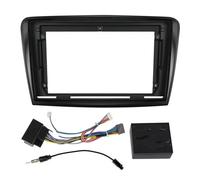 Marco Radio de Coche Marco Radio Coche 10 Pulgadas para Skoda para Superb 2 B6 2008-2015 Kit Montaje Tablero Estéreo GPS DVD Panel Instalación Adaptador Cubierta Fascia