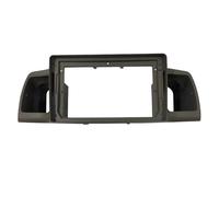 Marco Radio De Coche Panel Frontal para Radio Coche 2DIN 9 Pulgadas para Toyota para Corolla EX 2007-2012 Marco para Estéreo Salida Aire Acondicionado Cable Alimentación(Brown Frame)