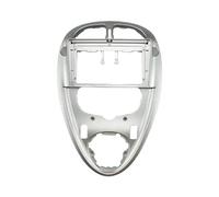 Marco Radio de Coche Panel Navegación Android Marco Universal Tablero Adaptador Fascia Estéreo Automóvil Multifunción para Citroën para XSARA para Picasso 1999 2000-2010(Plata)