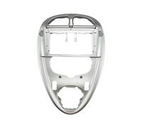 Marco Radio de Coche Panel Navegación Android para Citroën para XSARA para Picasso 1999-2010 Marco Universal para Tablero Adaptador De Fascia Estéreo Automóvil Multifunción(Plata)